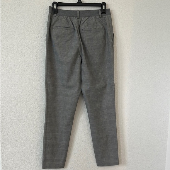 EUC | Uniqlo | Pull On Houndstooth Elastic Waist Pants | Black and White - Picture 6 of 7